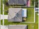 Aerial view of a single-Gathering home at 35744 Jenny Lynne Cir, Zephyrhills, FL 33541