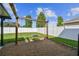Grass yard with playset, including swings and a disc at 35744 Jenny Lynne Cir, Zephyrhills, FL 33541