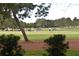 Scenic golf course view with manicured greens, mature trees, and golfers enjoying a round on a sunny day at 9 Pelican Pl, Belleair, FL 33756