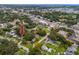Aerial view of house, showcasing location in residential area at 6619 Livingston N Ave, St Petersburg, FL 33702