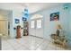 Bright entryway with tile flooring and double doors at 1905 Masters Way, Plant City, FL 33566