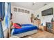 bedroom with baseball theme, TV and dresser at 1905 Masters Way, Plant City, FL 33566