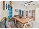 Bright kitchen nook with wood table and seating at 1905 Masters Way, Plant City, FL 33566