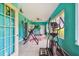 Bright home gym with various exercise equipment at 1905 Masters Way, Plant City, FL 33566
