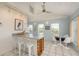 Bright and airy kitchen with breakfast area and island at 960 Gulf Blvd # 5, Indian Rocks Beach, FL 33785