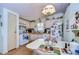 Efficient kitchen with ample cabinetry and modern appliances at 3843 Damian Dr, Zephyrhills, FL 33541