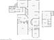 Two-story home floor plan, showing bedrooms, bathrooms, and living areas at 7110 Moss Ledge Run, Land O Lakes, FL 34637