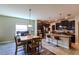 Kitchen with breakfast nook and view into Gathering room at 10215 Count Fleet Dr, Ruskin, FL 33573