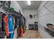 Large walk-in closet with ample shelving and hanging space at 10215 Count Fleet Dr, Ruskin, FL 33573