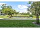 Serene pond view with lush landscaping at 2700 Nebraska Ave # 4-103, Palm Harbor, FL 34684