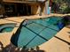 Relaxing pool and spa with expansive patio at 3582 Fairway Forest Dr, Palm Harbor, FL 34685