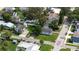 House and surrounding neighborhood with lush green spaces at 402 E Emma St, Tampa, FL 33603