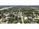 Aerial view of a residential neighborhood showcasing the property's location at 402 E Emma St, Tampa, FL 33603