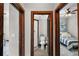 Clean bathroom with shower, toilet, and modern vanity at 402 E Emma St, Tampa, FL 33603