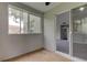 Relaxing patio with window and sliding glass door access at 15215 Amberly Dr # 206, Tampa, FL 33647