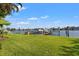 Landscaped waterfront lot with private boat dock at 2505 Bay Blvd # 1, Indian Rocks Beach, FL 33785