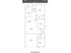 Floor plan showing a two bedroom, two bath home at 14117 Weddington Ter, Hudson, FL 34669