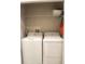 Laundry room with washer and dryer at 14117 Weddington Ter, Hudson, FL 34669