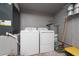 Laundry room with washer, dryer, and storage at 10209 Summerview Cir, Riverview, FL 33578