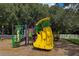 Community playground with slides and climbing equipment at 10209 Summerview Cir, Riverview, FL 33578