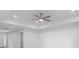 Stylish ceiling fan installed in the living room at 10061 Gulfstream Blvd, Englewood, FL 34224