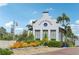 Little Harbor community entrance with brick road and lush landscaping at 1029 Seagrape Dr, Ruskin, FL 33570