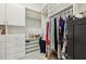 Spacious walk-in closet with ample shelving and hanging space at 1029 Seagrape Dr, Ruskin, FL 33570