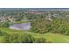 Aerial view of a golf course and residential area at 12929 Prestwick Dr, Riverview, FL 33579