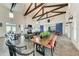 Community room with high ceilings and multiple seating areas at 13769 Old Creek Ct, Parrish, FL 34219