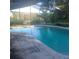 Sparkling screened-in pool with patio offers a refreshing escape, perfect for relaxation and entertainment at 2400 Pine Hammock, Clearwater, FL 33764
