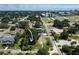 Aerial shot highlighting a vacant lot with surrounding homes and neighborhood streets at 2203 Glenwood, Tampa, FL 33602