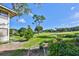 Peaceful backyard setting overlooking a lush golf course at 29129 S Bay Hollow S Dr # 3213, Wesley Chapel, FL 33543