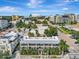 Picturesque aerial shot displays the city's buildings and well manicured landscape at 201 6Th S St # 106, St Petersburg, FL 33701