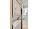 Stackable washer and dryer tucked away in a closet at 201 6Th S St # 106, St Petersburg, FL 33701