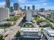 Aerial view of building and its urban surroundings at 201 6Th S St # 106, St Petersburg, FL 33701