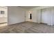 Bedroom with carpet, large closet and bathroom access at 602 Lemonwood Dr, Oldsmar, FL 34677