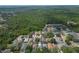 Aerial view showing home's location in a quiet neighborhood at 1419 Trail Boss Ln, Brandon, FL 33511