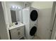 Convenient laundry room with stacked washer and dryer at 3730 42Nd S Way # H, St Petersburg, FL 33711