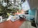 Outdoor patio with ample seating, offering a relaxed space for gatherings or enjoying the view at 3730 42Nd S Way # H, St Petersburg, FL 33711