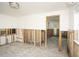 A kitchen under renovation with exposed framing and new tile flooring at 1843 Oregon Ne Ave, St Petersburg, FL 33703