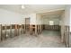 Kitchen under renovation with new flooring and exposed framing at 1843 Oregon Ne Ave, St Petersburg, FL 33703