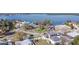 Wide shot of waterfront properties and lush landscaping at 1843 Oregon Ne Ave, St Petersburg, FL 33703