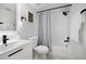 Clean bathroom, featuring a shower/tub combo at 6291 Bahia Del Mar Cir # 103, St Petersburg, FL 33715