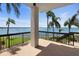 Balcony offering scenic water and bridge views at 6291 Bahia Del Mar Cir # 103, St Petersburg, FL 33715