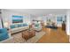 Bright and airy living room featuring modern decor and an open floor plan at 233 W College Ave, Ruskin, FL 33570