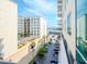 Private balcony with views of parking and surrounding buildings at 1208 E Kennedy Blvd # 715, Tampa, FL 33602