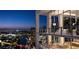 Night view of building exterior with city backdrop at 111 S Ashley Dr # 3409, Tampa, FL 33602