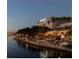 Evening view of Tampa Riverwalk with the Straz Center for the Performing Arts at 111 S Ashley Dr # 3409, Tampa, FL 33602