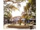 Charming central fountain surrounded by lush greenery and seating at 111 S Ashley Dr # 3409, Tampa, FL 33602