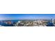 Panoramic aerial view of Tampa, FL, showcasing the city's expansive landscape and coastal views at 111 S Ashley Dr # 3409, Tampa, FL 33602